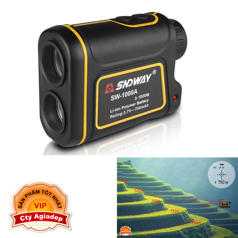 [Trả góp 0%]Ống nhòm đo khoảng cách tốc độ laser siêu xịn SNDWAY Kính Viễn Vọng Đo Xa SW600A SW1000A SW1500A