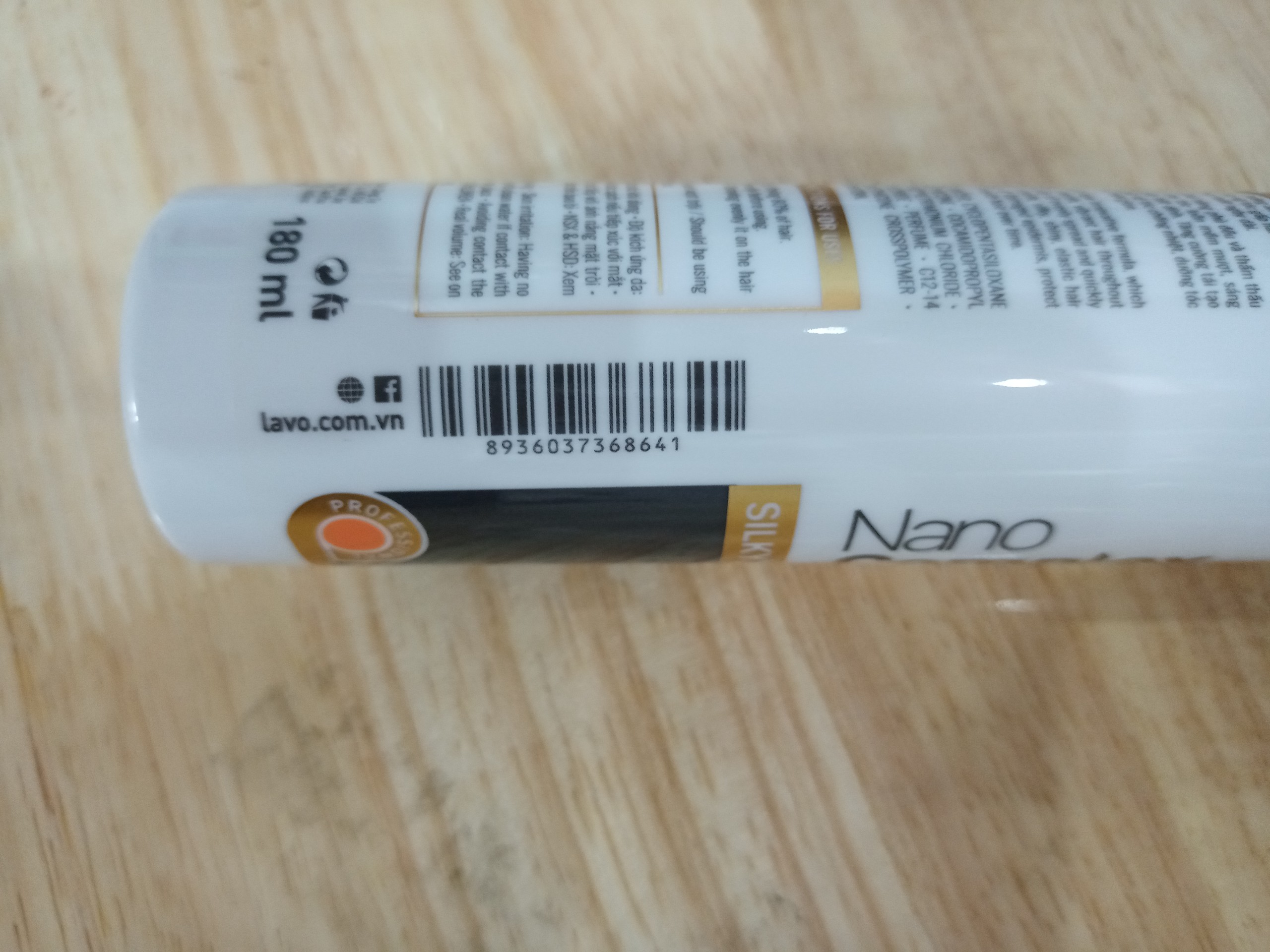 Xịt dưỡng phục hồi tóc hư tổn lavox nano complex - thơm - mịn tóc