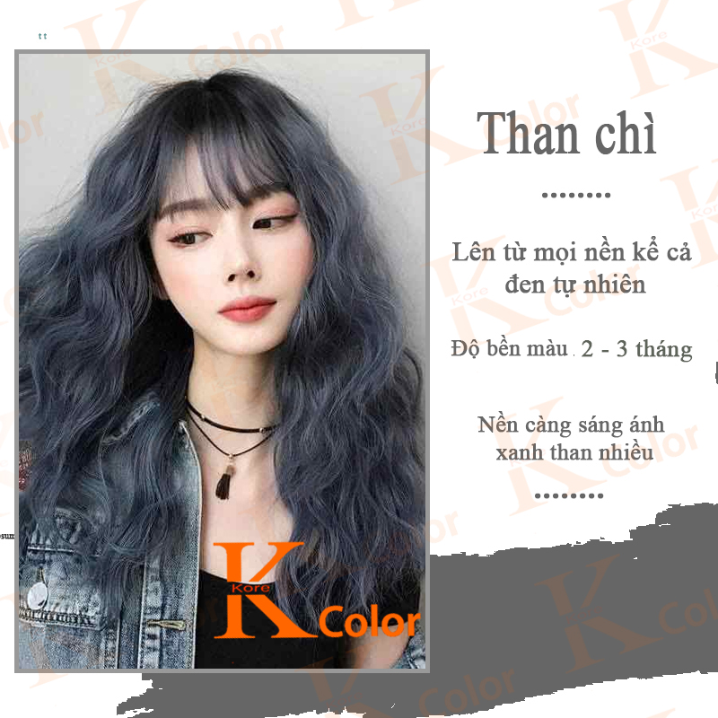 Thuốc nhuộm tóc Than Chì kcolor
