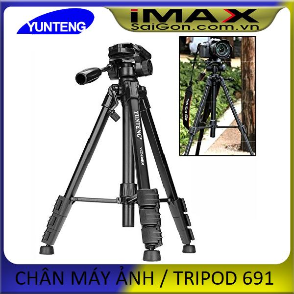[HCM]Chân máy ảnh Yungteng VCT-691+đèn led cổng usb