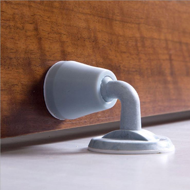 Dụng cụ hít, chặn cửa SILICON thông minh mã HC05 chống va đập, không cần khoan tường siêu tiện dụng - giao màu ngẫu nhiên