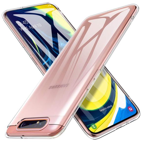Ốp dẻo trong suốt cho Samsung Galaxy A80 (Hàng loại A)