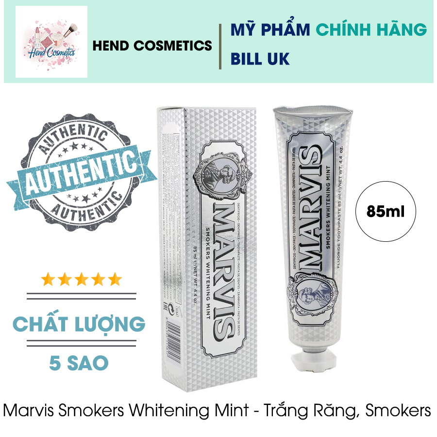 Kem Đánh Răng Cao Cấp Marvis Toothpaste 85ml (Bill Anh)
