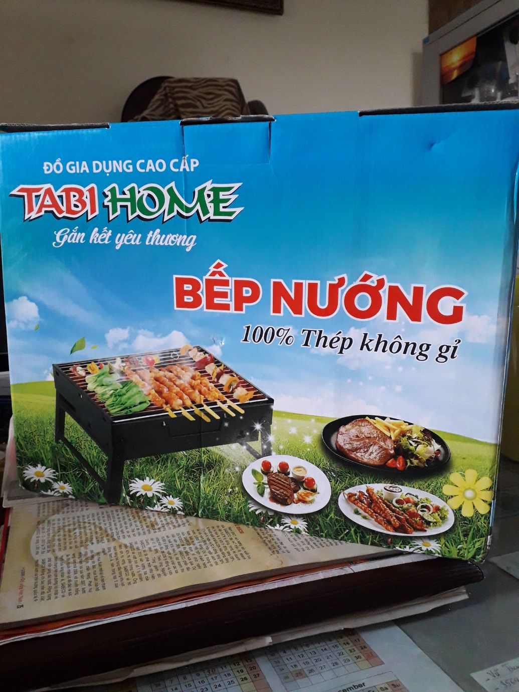 Bếp Nướng Than Hoa Vuông