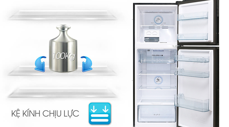 [TRẢ GÓP 0%] Tủ lạnh LG Inverter 264 lít GV-D262BL (Giá áp dụng giao tại HN, HCM& các tỉnh liên hệ shop)