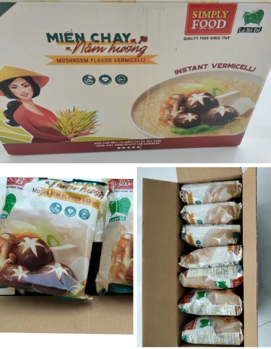 Miến chay Nấm Hương gói (15 gói)