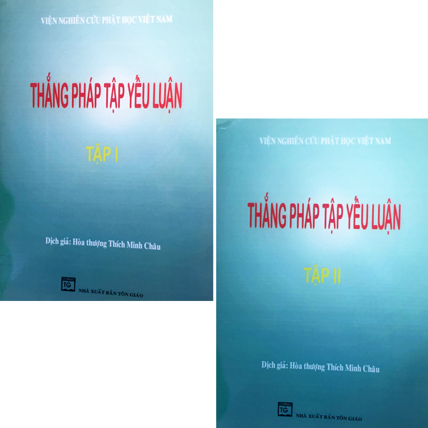 Thắng pháp tập yếu luận - thích minh châu