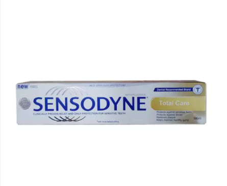 hcmcombo 4 kem đánh răng giảm ê buốt trắng tự nhiên sensodyne total care 3