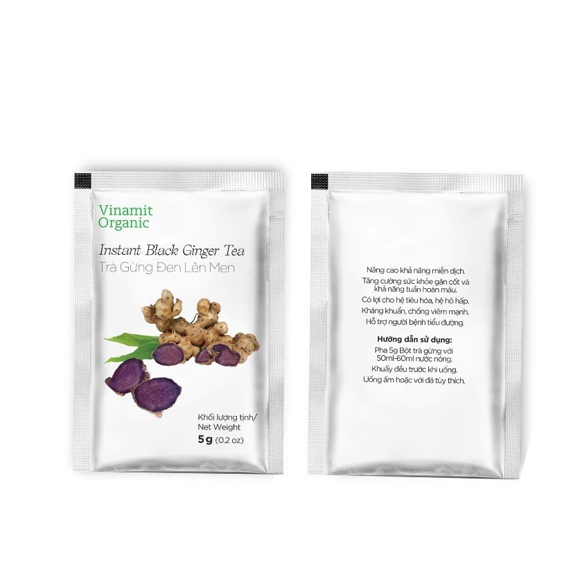 Gừng đen lên men 50g Vinamit