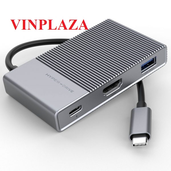 Cổng chuyển hyperdrive gen2 6-in-1 for macbook, ipad pro 2018-2020, pc & devices - g206