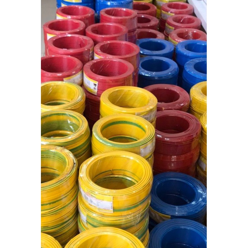 [ cuộn 100m] Dây điện đơn 4.0 Cadivi
