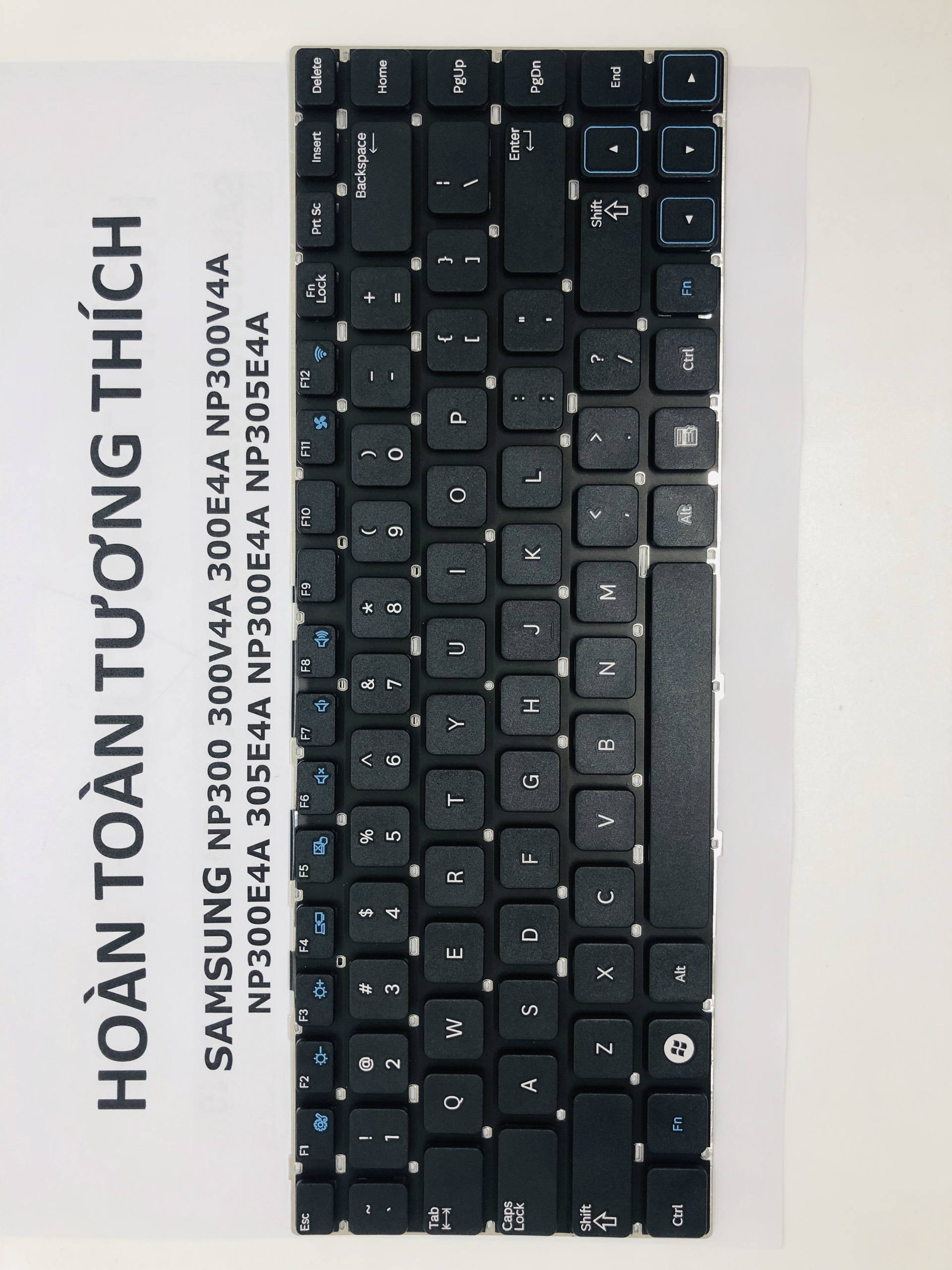 Bàn phím cho laptop samsung np300 300v4a 300e4a np300v4a np300e4a 305e4a np305e4a hàng mới 100% bảo hành 12 tháng