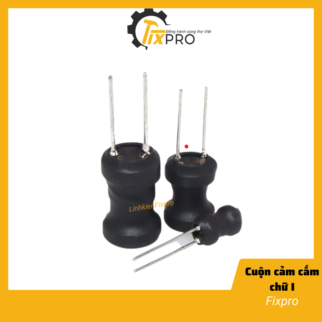 ( 5 chiếc ) Cuộn cảm cắm 470uH 8x10mm 0810 chất lượng tốt - Fixpro