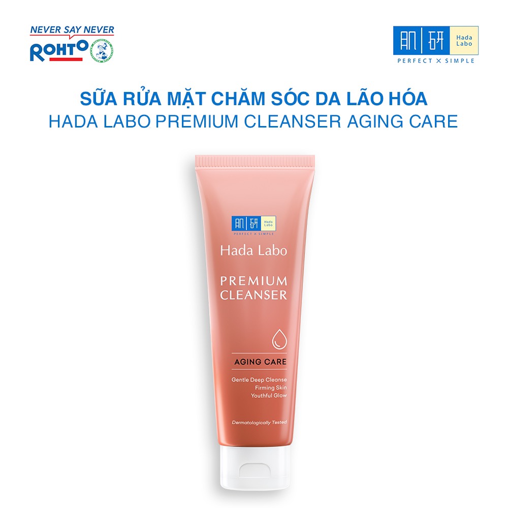 Sữa Rửa Mặt Cao Cấp Hada Labo Premium Cleanser Hydrating 100g
