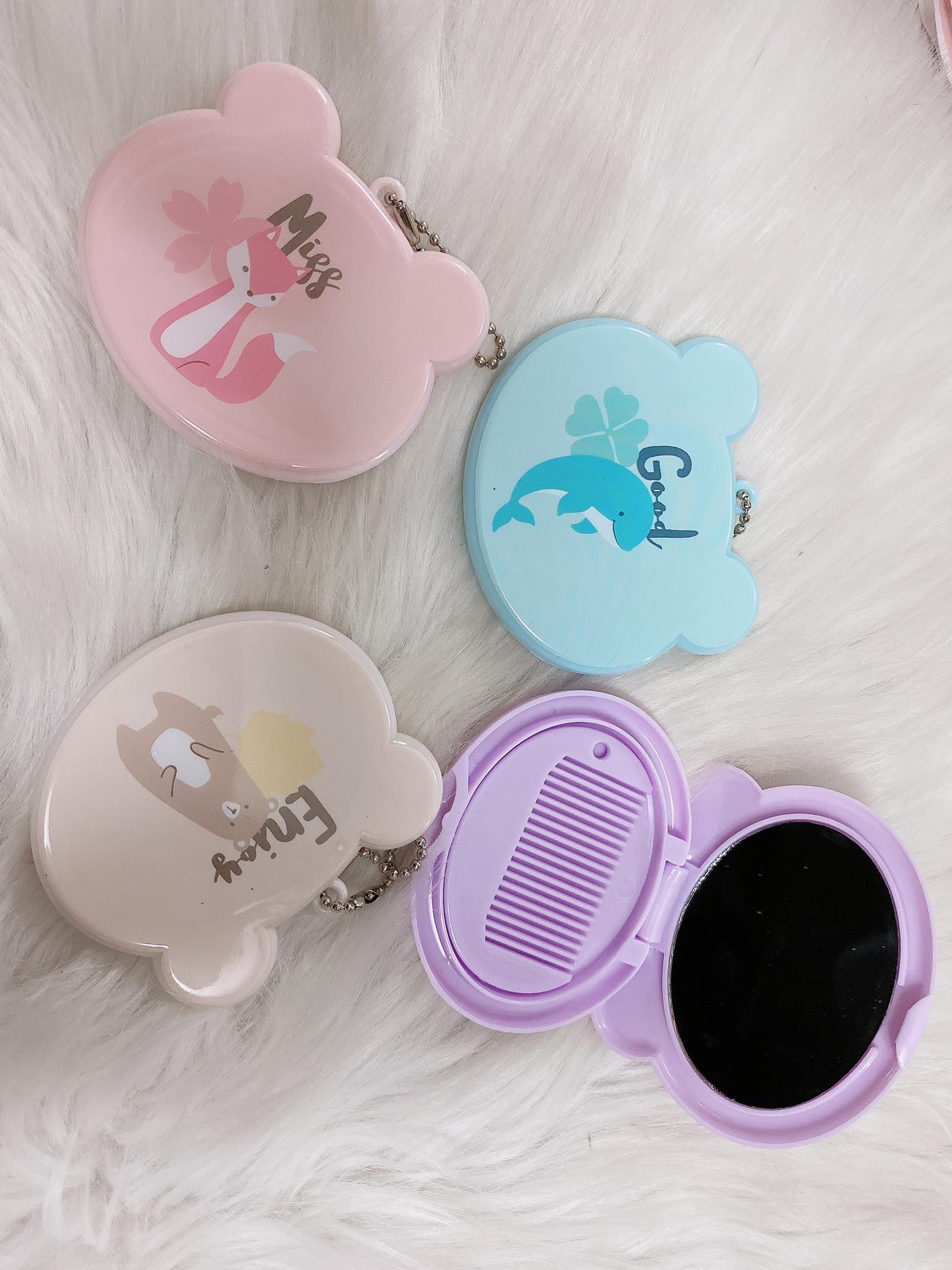 [HCM]Bộ gương lược móc treo
