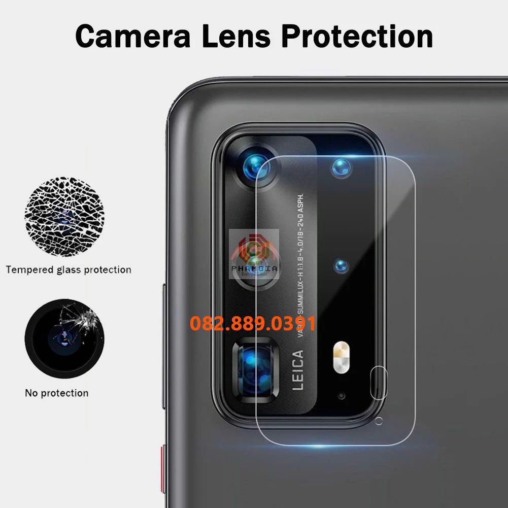 (Mua 1 Tặng 1) Ppf Dán Camera Huawei P40/P40 Pro Siêu Bền, Siêu Mỏng, Chống Trầy Xước