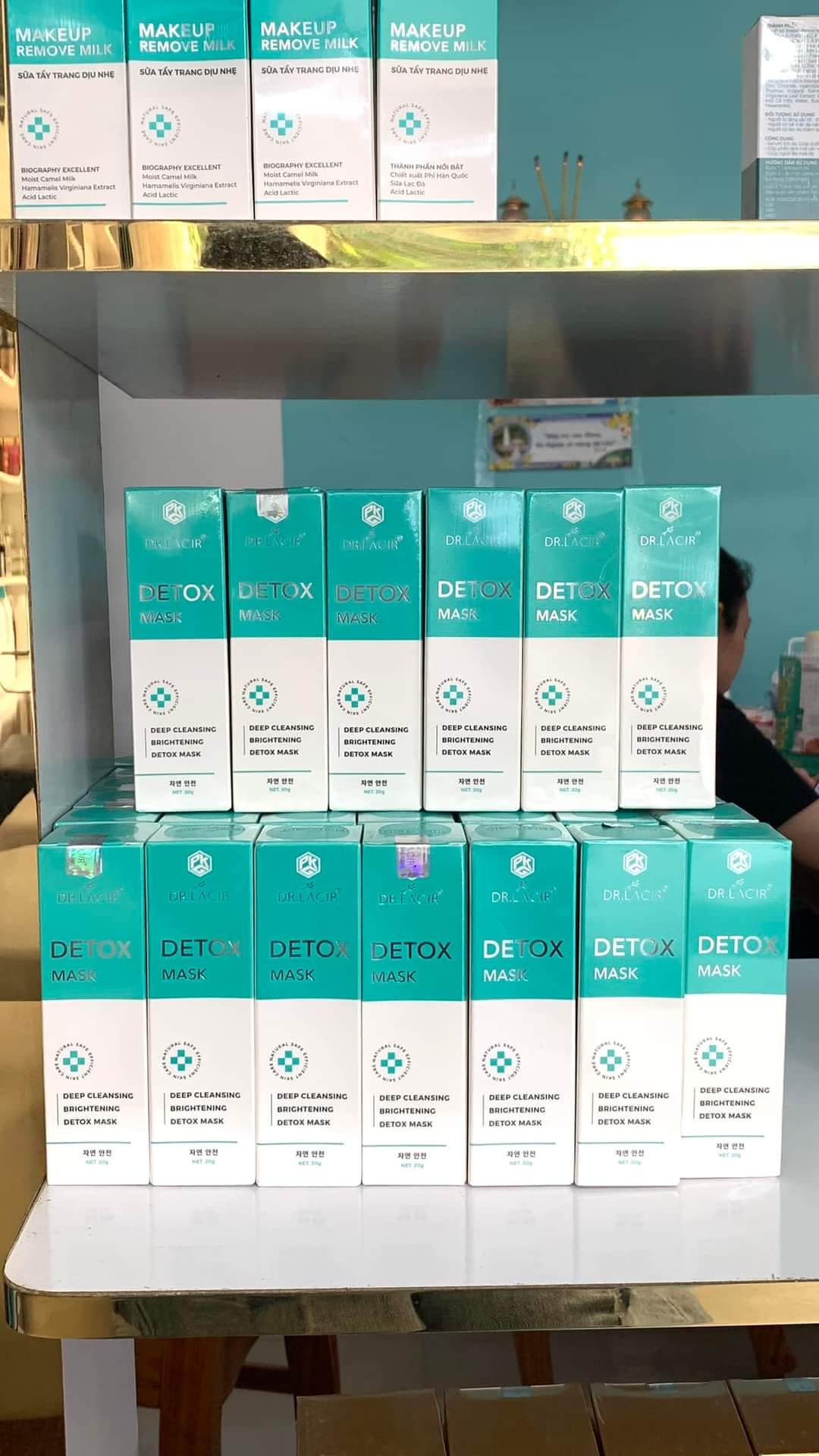 Mặt nạ thải độc Detox Mask Dr Lacir Mẫu Mới