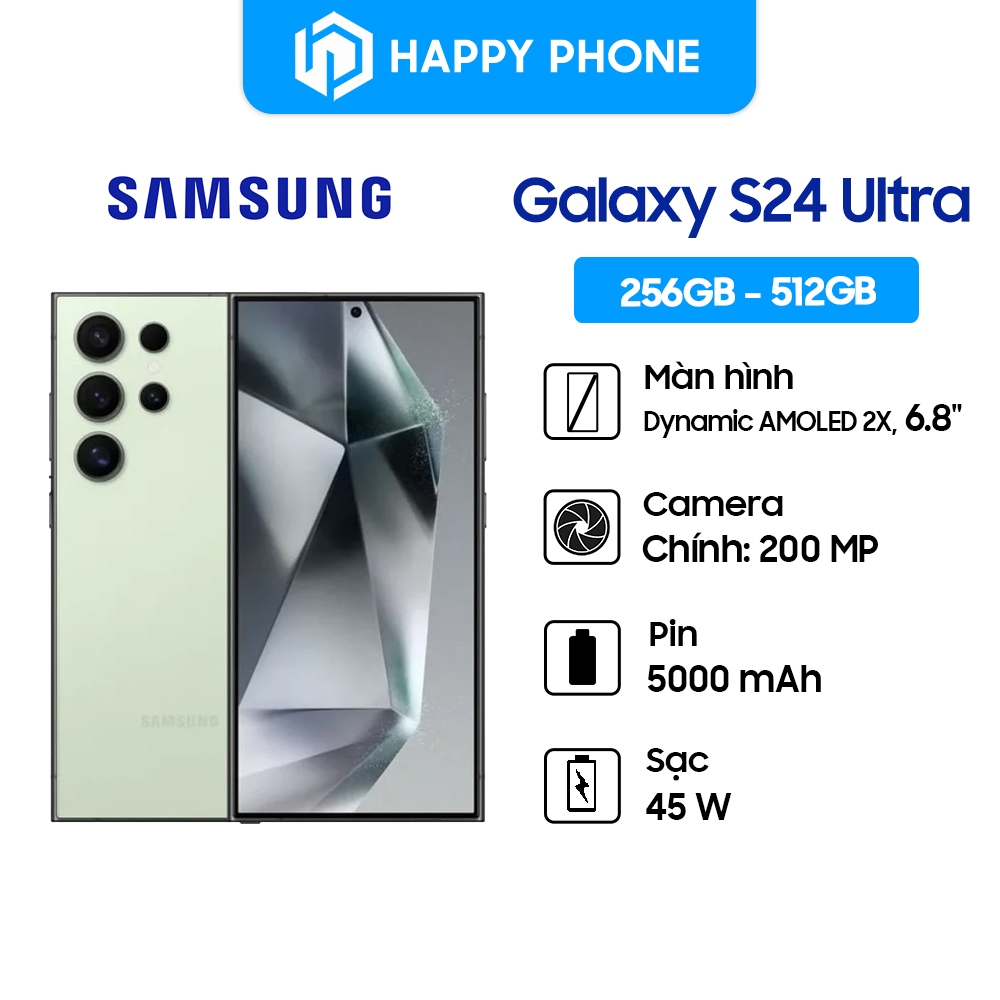 Điện thoại samsung galaxy s24 ultra 12gb-256gb