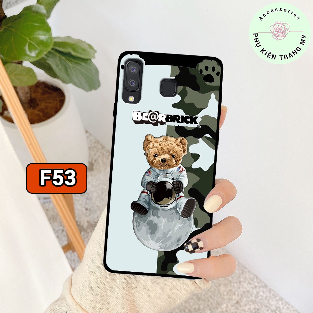 Ốp lưng samsung a8 star/ a9 star bear brick, gấu cool bear thời trang cao cấp, ốp lưng dẻo rẻ bền đẹp