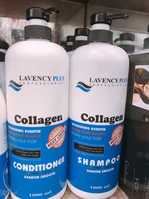 Dầu gội xả COLLAGEN LAVENCY Plus+