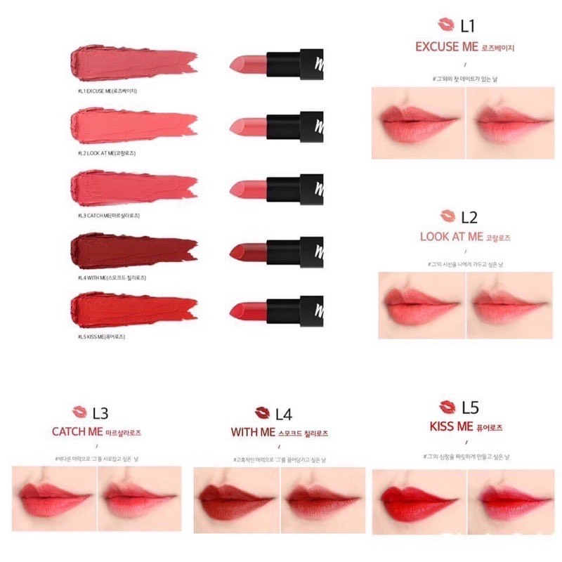 Son thỏi - Son thỏi Merzy Another Me The First Lipstick