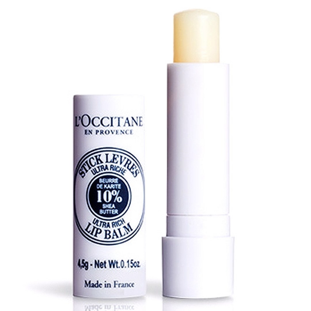 [CHÍNH HÃNG KOREA] Son dưỡng môi L'Occitane En Provence Shea Butter Ultra Rich Lip Balm 4.5g