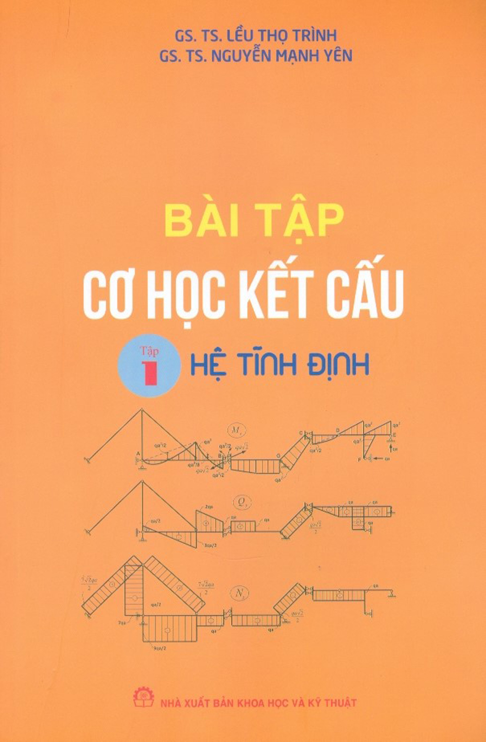 Bài tập cơ học kết cấu - tập 1 - hệ tĩnh định