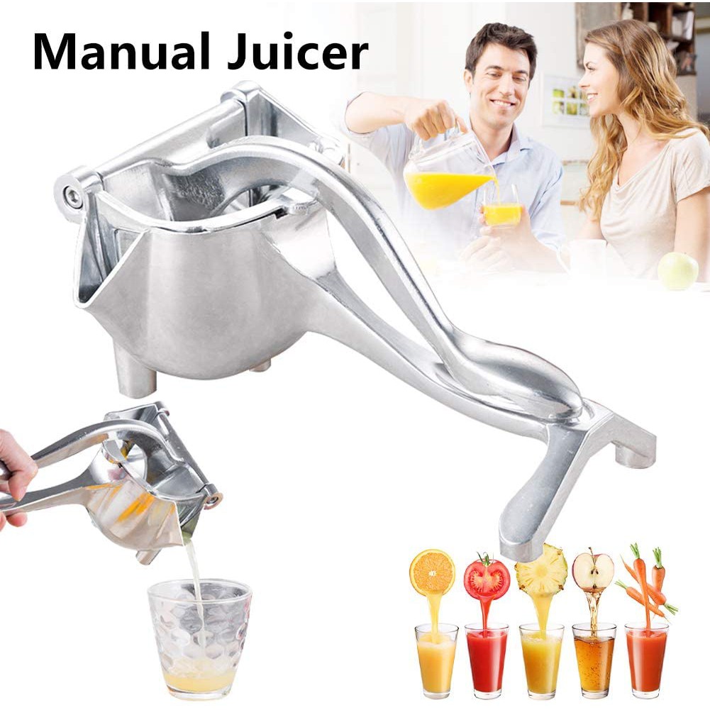 Dụng cụ ép quả, trái cây bằng gang inox, dụng cụ ép cam chuyên dụng, máy ép trái cây hoa quả bằng tay inox cao cấp hỗ trợ vắt nước ép từ trái cây tiện dụng.