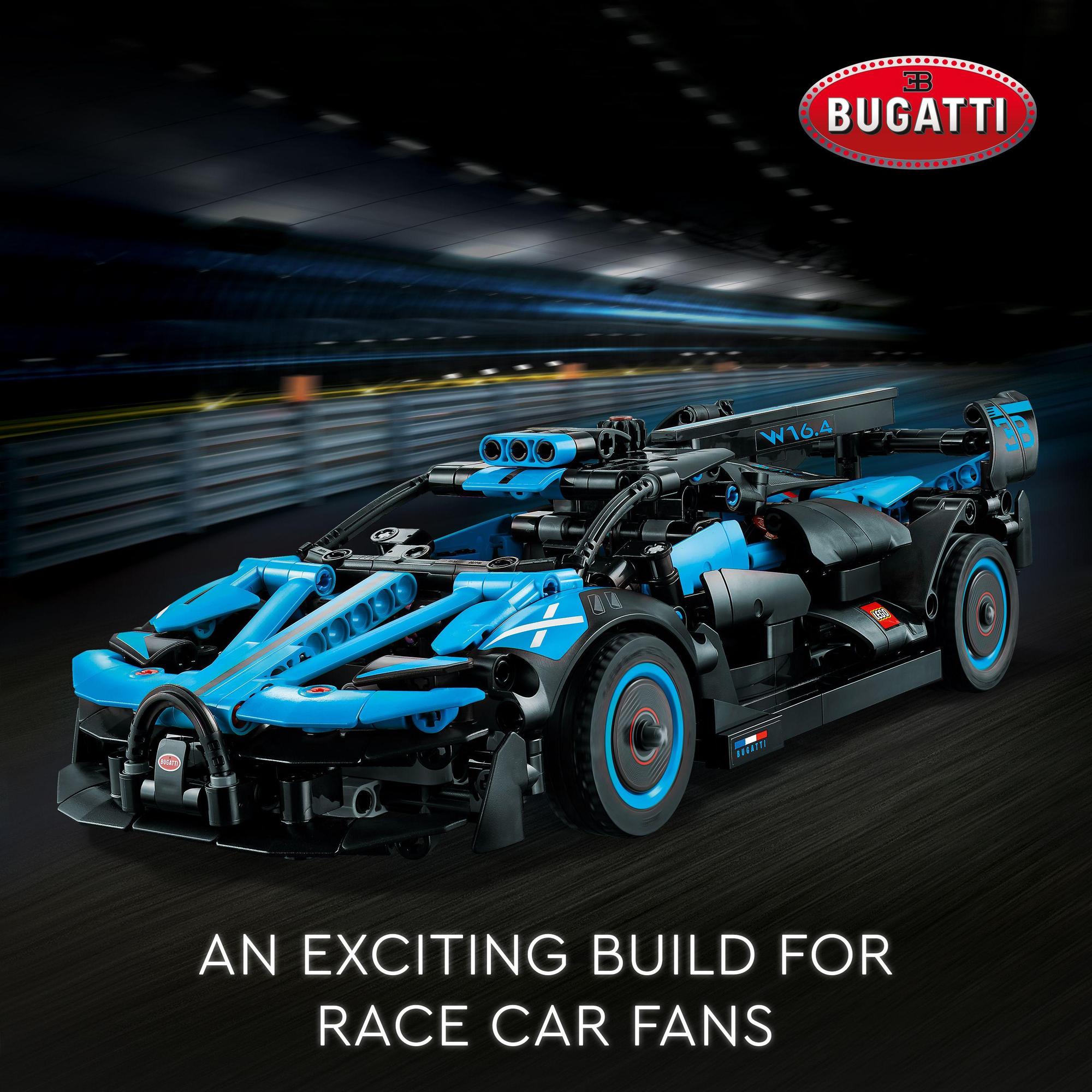 LEGO Technic 42162 Đồ chơi lắp ráp Siêu Xe Bugatti Bolide Agile Blue (905 chi tiết)