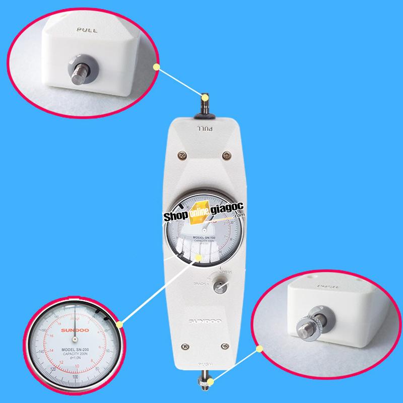 Máy Đo Lực Kéo Căng, Nén Sundoo SN-10 SN-500