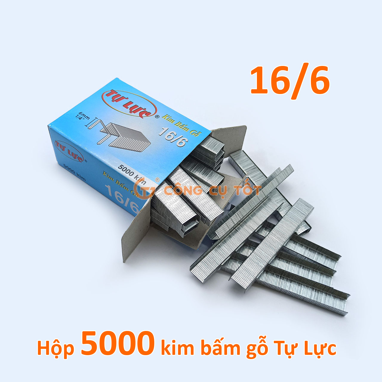 Ghim bấm gỗ tự lực 16/6 5000 kim