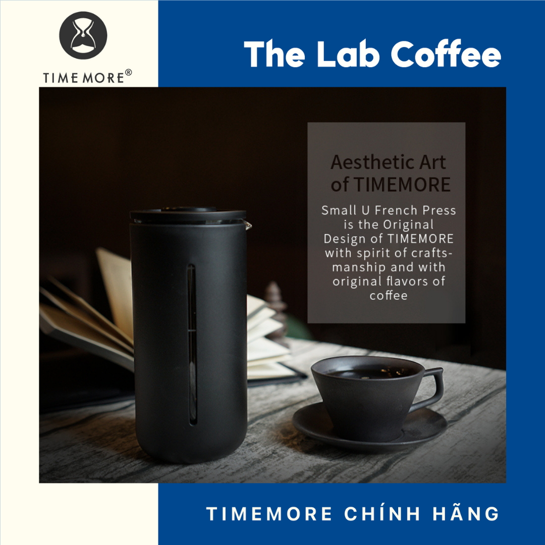 Bình pha cà phê French Press Timemore U - Dung tích 450ml