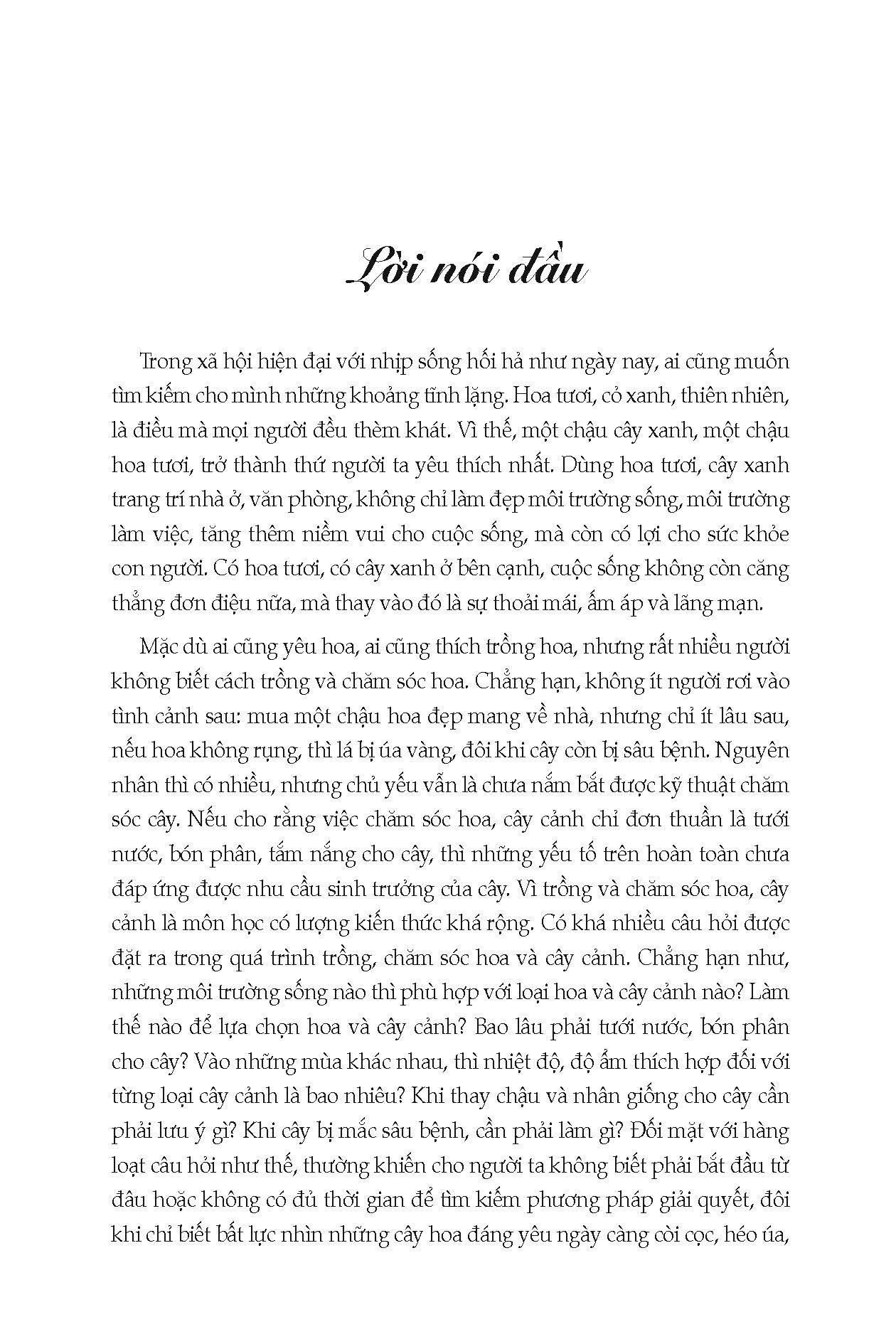 100 Mẹo Trồng Chăm Sóc Hoa Và Cây Cảnh