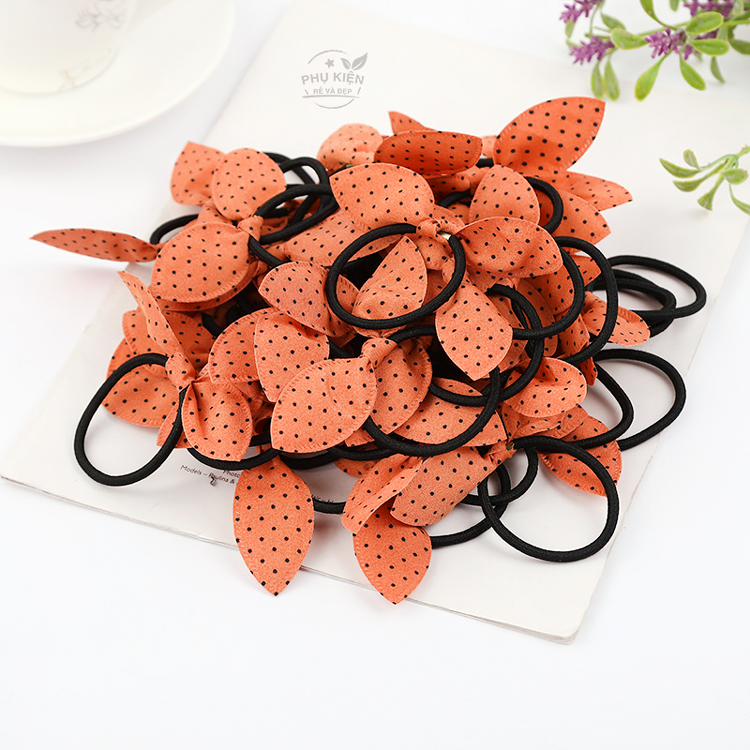 [HCM]Set 10 cột tóc tai thỏ phong cách Hàn Quốc (nhiều màu)