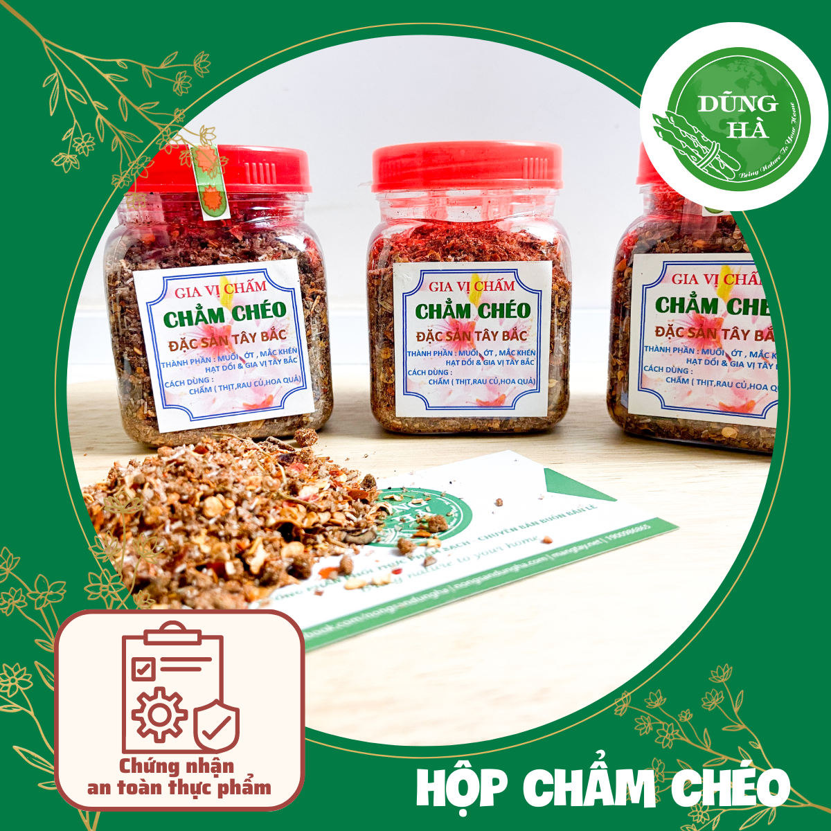Gia vị chẩm chéo chuẩn tây bắc