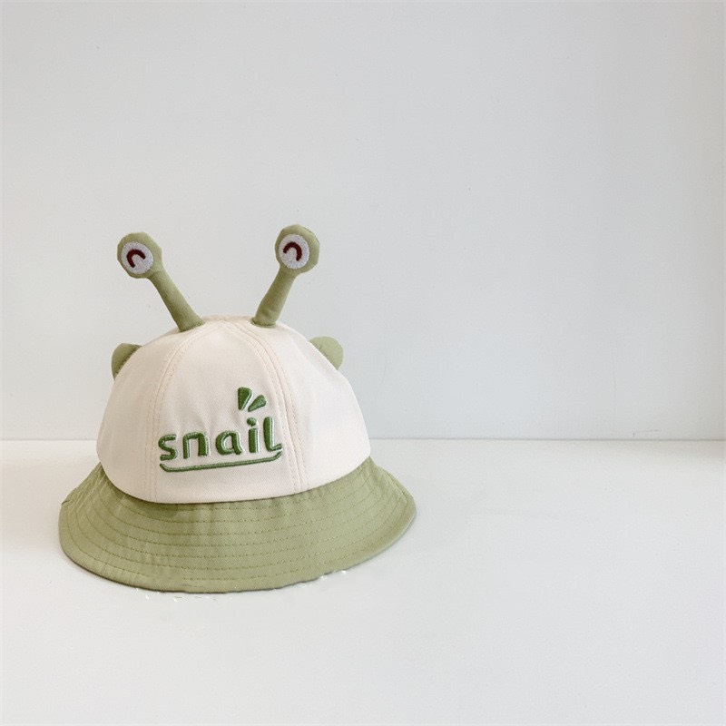 Mũ nón vành hình mắt ốc sên Snail cho bé trai bé gái đi học mescoshop