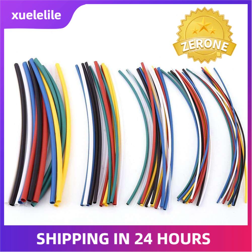 70pcs Halogen-free 2:1 Heat Shrink Tubing Heat Wrap Wire Cable Shrink Tube Wrap Cable Sleeve Shrinkable Tube
