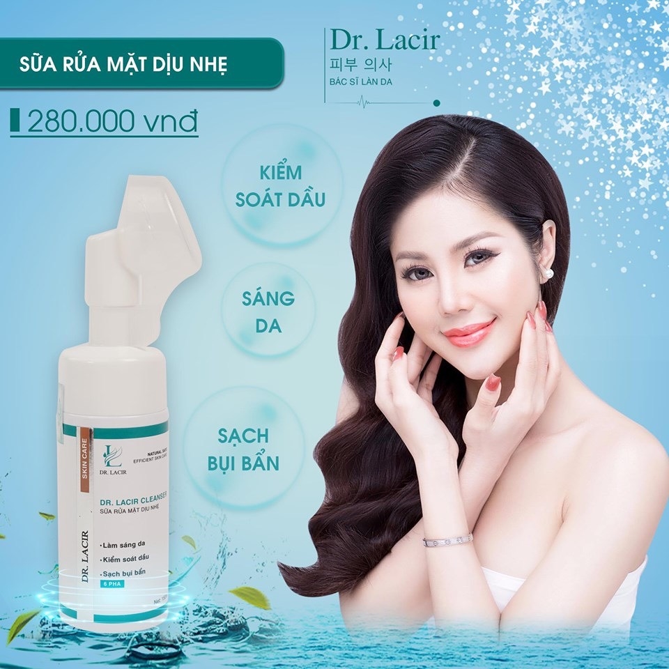SỮA RỬA MẶT DR.LACIR - HÀN QUỐC [chính hãng 100%]
