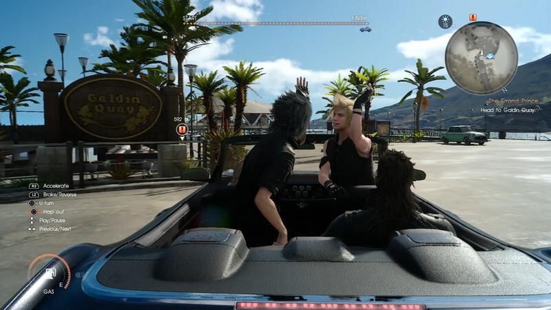 Đĩa chơi game PS4: Final Fantasy XV