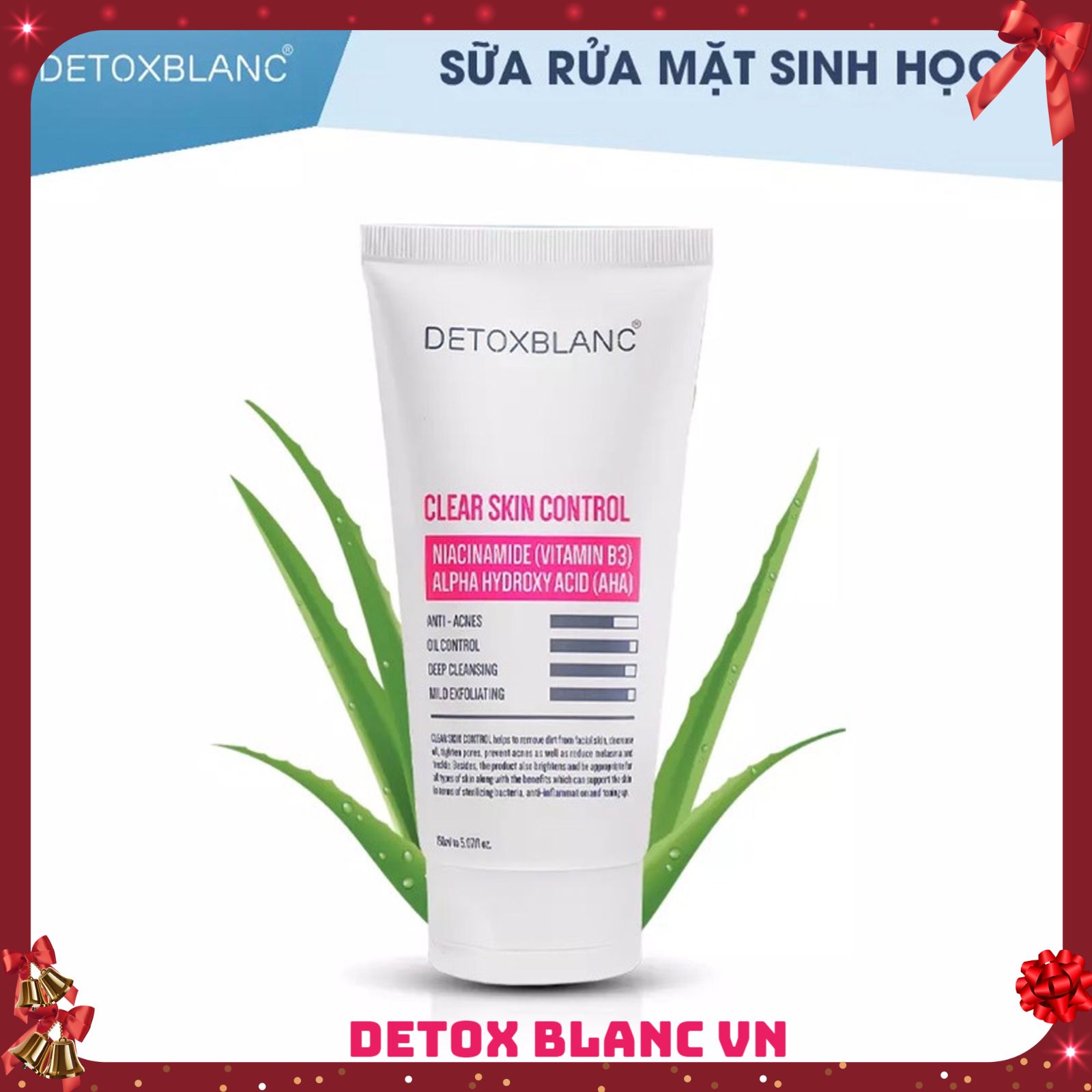 Sữa rửa mặt Detox BlanC Clear Skin Control (150ml)