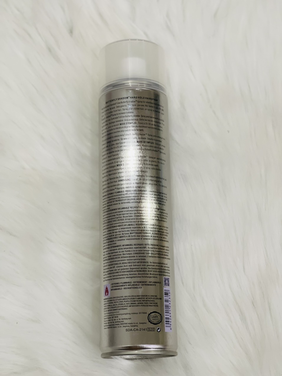 Keo Xịt tạo kiểu tóc BUTTERFLY SHADOW 600ml