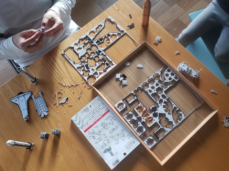 Bộ Lắp Ráp Mô Hình Tàu Con Thoi 3D (3D Puzzle - Space Shuttle)