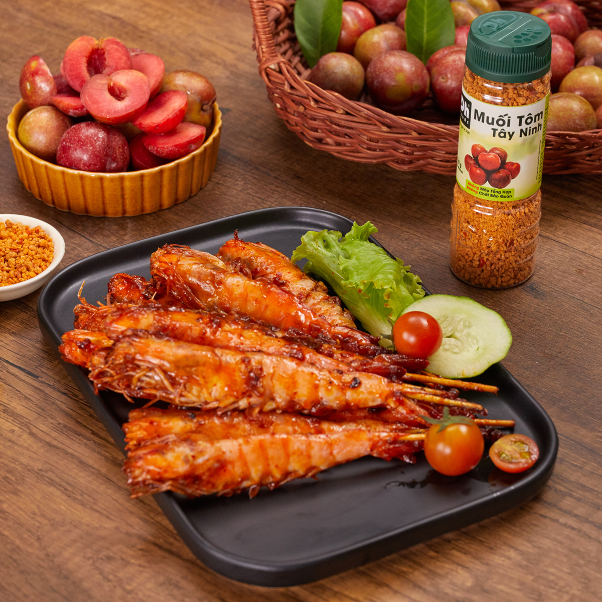 Muối tôm Tây Ninh 110gr Dh Foods