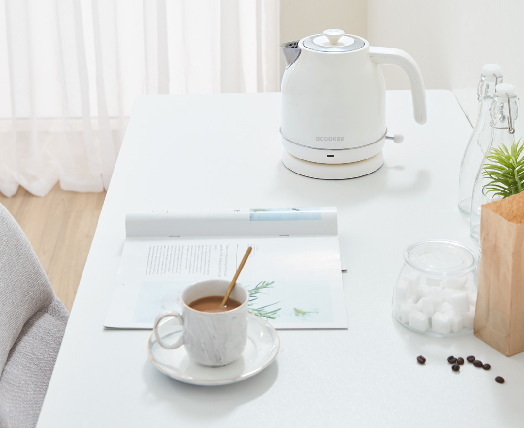 ẤM ĐUN NƯỚC SIÊU TỐC XIAOMI OCOOKER QS-1701 (CÓ NHIỆT KẾ CƠ HỌC THÔNG BÁO) (màu xanh)