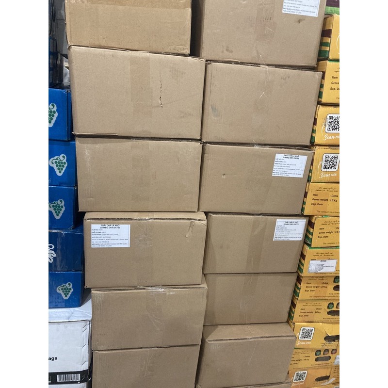 500g Chà là mật ngọt dẻo mềm Tunisia