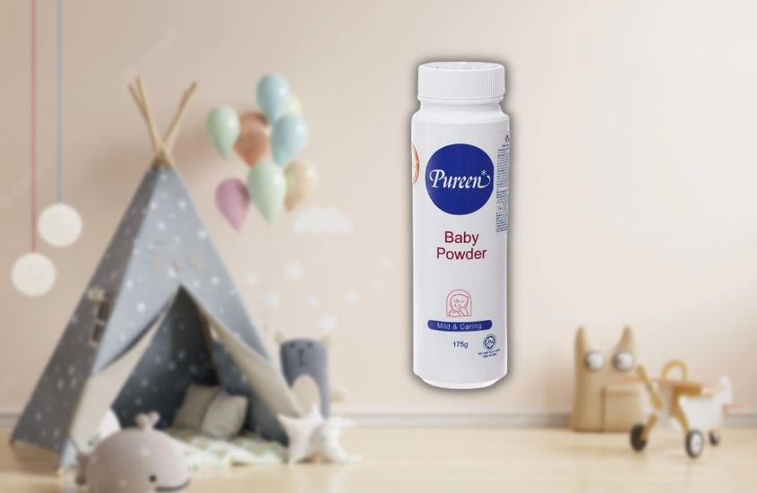Phấn rôm giảm rôm sẩy Pureen