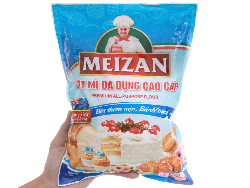 Bột mì đa dụng Meizan cao cấp túi 1kg