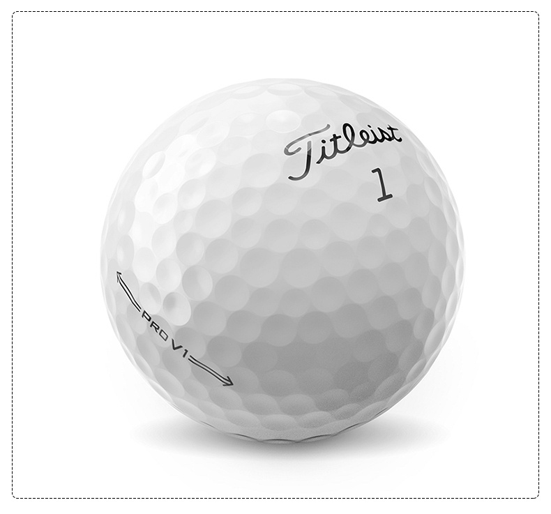 Tit PRO V1 three-layer golf ball [1 of 12 pieces]