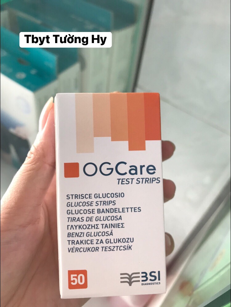 50 Que thử đường huyết Ogcare