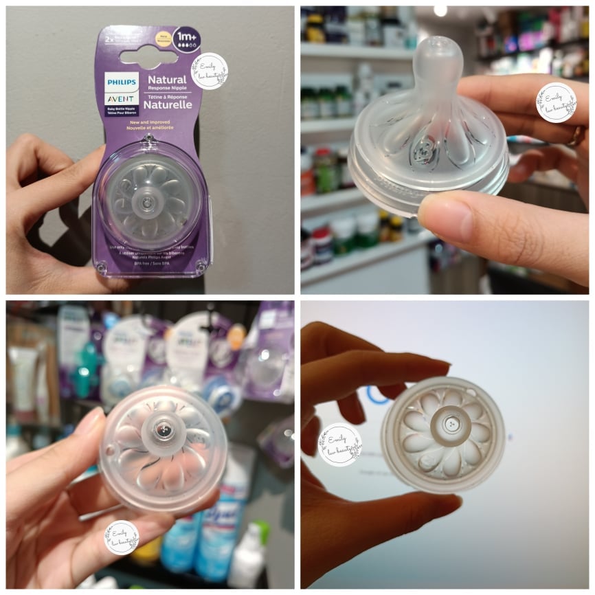 Núm ti thay thế bình sữa Philips Avent đủ size